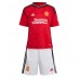 Lacne Dětský Futbalové dres Manchester United Raphael Varane #19 2023-24 Krátky Rukáv - Domáci (+ trenírky)